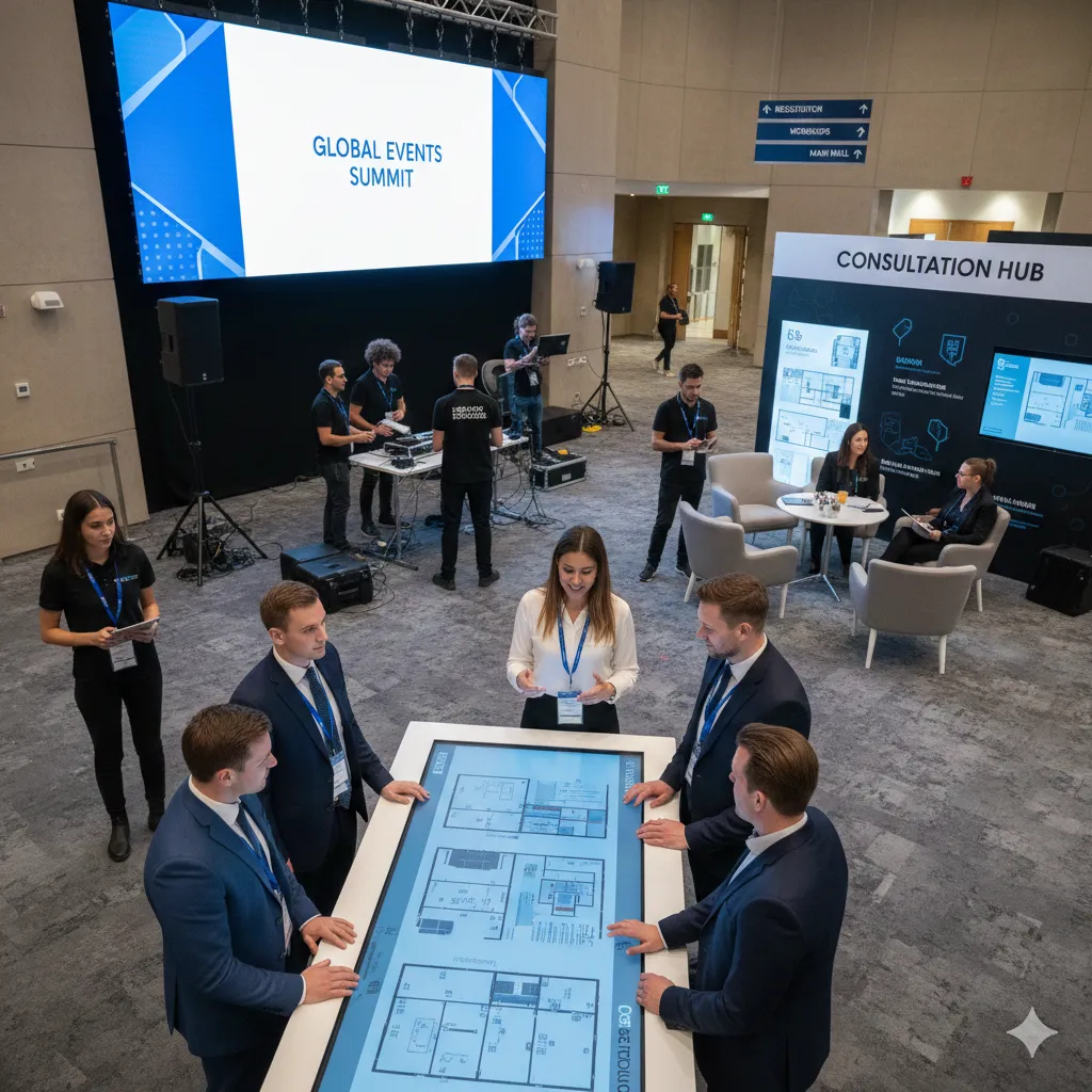 Professional event support and consultation